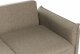 Beliani Sofa rozkładana z pojemnikiem brązowa KRAMA 10