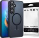 Alogy Etui do Samsung Galaxy S24 obudowa Mag Safe Case pokrowiec plecki na telefon MagMat matowe czarne 14