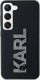 Karl Lagerfeld Etui Karl Lagerfeld KLHCS23L3DMBKCK Samsung Galaxy S23 Ultra hardcase 3D Rubber Glitter Logo czarny/black 2