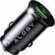 Ładowarka Alogy Ładowarka samochodowa 38W USB QC 3.0 18W + USB-C C PD 20W szybka mocna do telefonu Alogy Car czarna 14