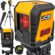 JCB JCB LASER KRZYŻOWY CZERWONA WIĄZKA 10m 1