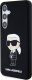 Karl Lagerfeld Etui Karl Lagerfeld KLHCS24MSNIKBCK Samsung Galaxy S24+ Plus hardcase Silicone Ikonik czarny/black 14
