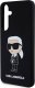 Karl Lagerfeld Etui Karl Lagerfeld KLHCS24MSNIKBCK Samsung Galaxy S24+ Plus hardcase Silicone Ikonik czarny/black 18