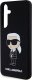 Karl Lagerfeld Etui Karl Lagerfeld KLHCS24MSNIKBCK Samsung Galaxy S24+ Plus hardcase Silicone Ikonik czarny/black 6