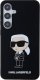 Karl Lagerfeld Etui Karl Lagerfeld KLHCS24MSNIKBCK Samsung Galaxy S24+ Plus hardcase Silicone Ikonik czarny/black 9