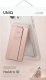 Uniq UNIQ Heldro ID magnetyczny portfel z podpórką i opaską różowy/blush pink 3