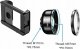 Apexel Obiektyw do telefonu APEXEL APL-HB100CPL 100mm makro CPL (czarny) 6