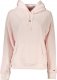 Tommy Hilfiger RÓŻOWA BLUZA BEZ ZAMKA, DAMSKA TOMMY HILFIGER 2XS 1