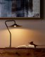 Lampa stołowa Beliani Lampa stołowa LED metalowa czarna GALETTI 1