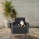 DOGGY POKROWIEC PARIS NA FOTEL CZARNY 1