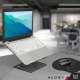 Alogy Uchwyt na laptop Macbook tablet 17" stojak podstawka składany regulowany aluminiowy na biurko 25 x 21.5cm Alogy Grafitowy 7