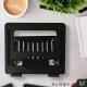 Alogy Uchwyt na laptop Macbook tablet 17" stojak podstawka składany regulowany aluminiowy na biurko 25 x 21.5cm Alogy Grafitowy 9