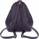 Beltimore Fioletowy plecak damski skórzany torebka 2w1 Beltimore 019 NoSize 3