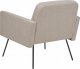 Beliani Fotel Beżowy NARKEN 5