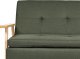 Beliani Sofa rozkładana zielona TJORN 8