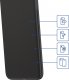 3MK Matt Case Honor X7B czarny black 3