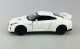 Daffi Model RMZ Nissan GT-R white K-857 18577 3
