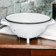 Tragar Cedzak Emaliowany Stalowy 20cm - Tragar 1