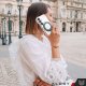 Alogy Etui do Samsung Galaxy S24 obudowa magnetyczne Ring Mag Safe Clear magnes do uchwytu Alogy Czarne przezroczyste + Ładowarka Qi 9