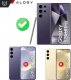 Alogy Etui do Samsung Galaxy S24 Ultra obudowa magnetyczne Ring Mag Safe Clear magnes do uchwytu Alogy Czarne przezroczyste + Ładowarka Qi 7