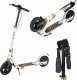 Hulajnoga Nils Extreme HM209T WHITE-GOLD HULAJNOGA Z HAMULCEM TARCZOWYM  NILS EXTREME 1