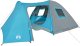 Namiot turystyczny vidaXL Namiot kempingowy, 6-os., niebieski, 466x342x200 cm, tafta 185T 4
