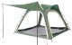 Namiot turystyczny vidaXL Namiot kempingowy, 4-os., zielony, 240x221x160 cm, tafta 185T 5