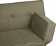 Beliani Tapicerowana sofa rozkładana zielona BRISTOL 11