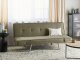 Beliani Tapicerowana sofa rozkładana zielona BRISTOL 4