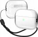 Elago Elago AirPods Pro 2 Nylon Strap TPU Shell Case - etui z paskiem do AirPods Pro 2 przeźroczyste - Gwarancja bezpieczeństwa. Proste raty. Bezpłatna wysyłka od 170 zł. 1