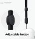 Elago Elago AirPods Pro 2 Nylon Strap TPU Shell Case - etui z paskiem do AirPods Pro 2 przeźroczyste - Gwarancja bezpieczeństwa. Proste raty. Bezpłatna wysyłka od 170 zł. 4