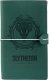 Harry Potter Harry Potter - Skórzany notatnik podróżny Slytherin 12x19,6 cm (Zielony) 1