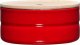 Riess - Pojemnik kuchenny niski z drewnianą pokrywą 0,6l Fresh Tomato 1