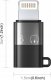 Adapter USB Puluz PU649B USB-C - Lightning Czarny  (SB8500) 1