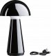 Lampa stołowa Paulmann Lampka stołowa akumulatorowa ONZO LED 3-STEP DIM USB-C 2.6W 240lm 2700K IP44 czarny połysk / tworzywo sztuczne 1