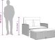 vidaXL Sofa ogrodowa z poduszkami, 2-osobowa, czarna, rattan PE i akacja Lumarko! 10