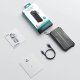 Powerbank Joyroom Powerbank Joyroom JR-L016 10000mAh + kable USB-C / micro USB / Lightning (czarny) 10