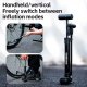 RockBros Pompka rowerowa Rockbros 42310006001 z manometrem - czarna 1