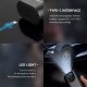 RockBros Elektryczna pompka rowerowa Rockbros 42720001001 z wyświetlaczem LED + kabel USB-C - USB-A - czarna 2