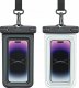 Usams Etui wodoodporne USAMS US-YD013 do 6.7" IP68 czarny/black 2