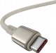 Kabel USB Baseus USB-C - USB-C 1 m Beżowy (BSU4881) 4