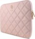 Etui Guess Guess Sleeve GUCS14ZPSQSSGP 14" różowy/pink Quilted 4G 1