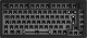 Klawiatura Akko AKKO 5075S RGB QMK Barebone, ISO Layout - dark knight 1