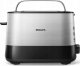Toster Philips Philips | Toaster | HD2635/90 Viva Collection | Number of slots 2 | Housing material Metal/Plastic | Stainless Steel/Black 1