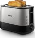 Toster Philips Philips | Toaster | HD2635/90 Viva Collection | Number of slots 2 | Housing material Metal/Plastic | Stainless Steel/Black 7