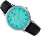 Zegarek Q&Q Zegarek QQ C34A-017P Męski Klasyczny Turkusowa Tarcza SLIM 6