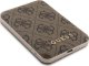 Guess Zestaw Guess GUBPM5P15L4GEMGW Apple iPhone 15 Pro hardcase + Powerbank 5000mAh MagSafe 4G Metal Logo brązowy/brown 9