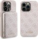 Guess Zestaw Etui + Powerbank do iPhone 15 Pro | 5000mAh MagSafe 4G | różowe 1