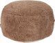 Beliani Puf 50 x 35 cm brązowy KANDHKOT 1