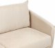 Beliani Sofa 2-osobowa welurowa beżowa MAURA Lumarko! 7